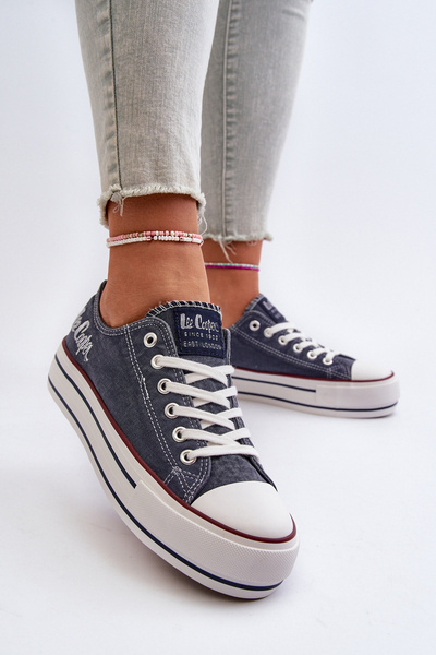 Baskets femme à semelle épaisse Lee Cooper LCW-24-31-2220