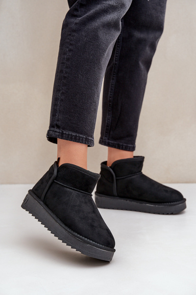 Bottes À Neige À Plateforme Femme D.Franklin DFSH370010 Noires