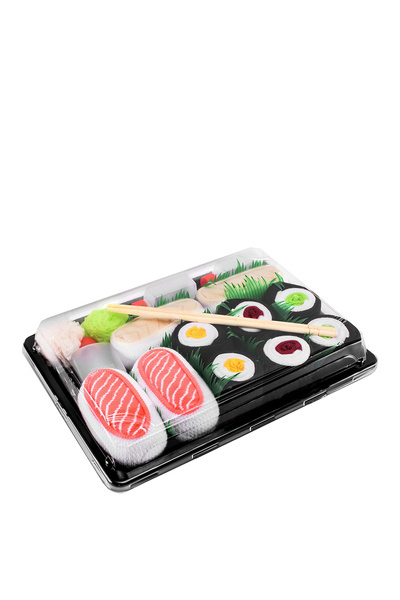 Sushi Socks Box 5 perechi: somon de fluture Maki