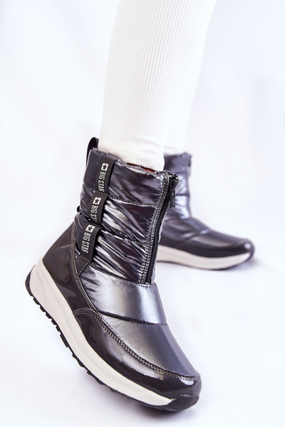 Bottes de neige femme Big Star KK274391 Gris foncé