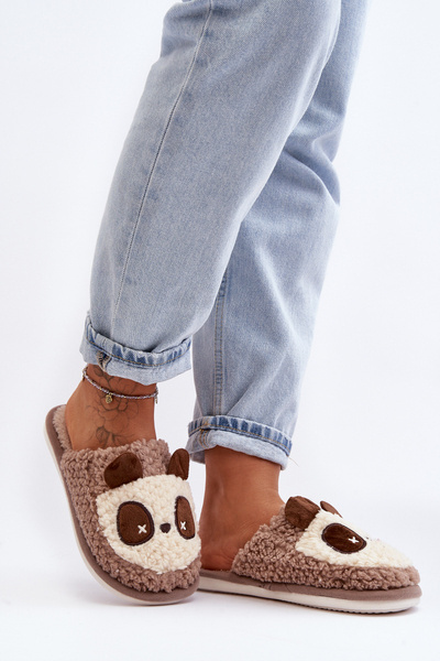 Chaussons Chauds Pour Femmes Marron Priseth