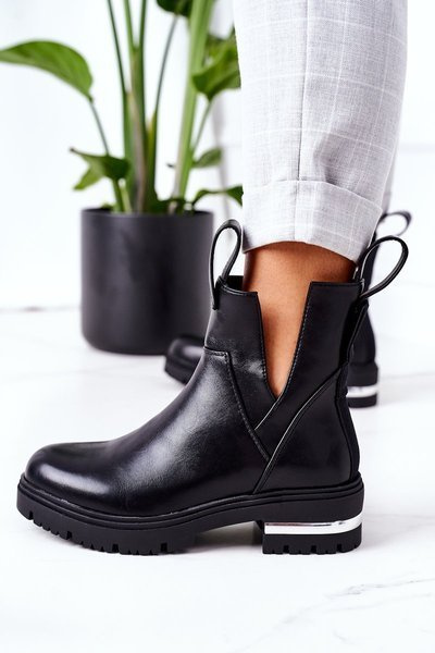 Bottines Chelsea isolées noires Rock It