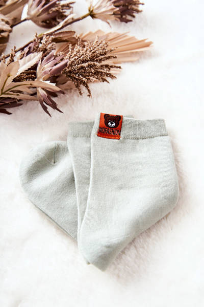 Kinder-Teddybär-Socken Grün