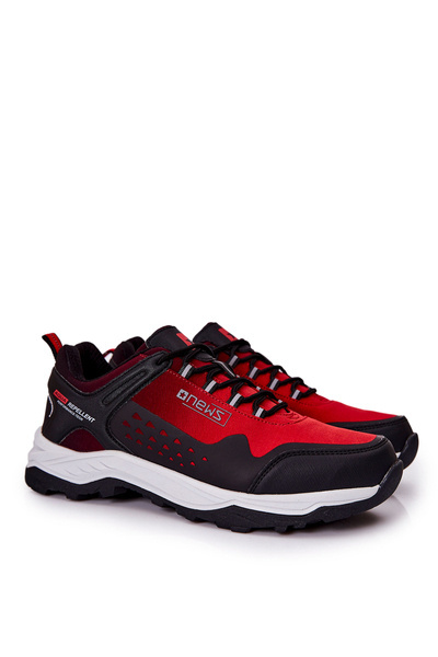 Chaussures De Sport À Niveaux Pour Hommes Rouge Grenberd