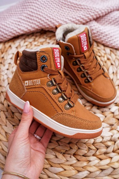 Bottes pour enfants Big Star Boots Camel EE374085.