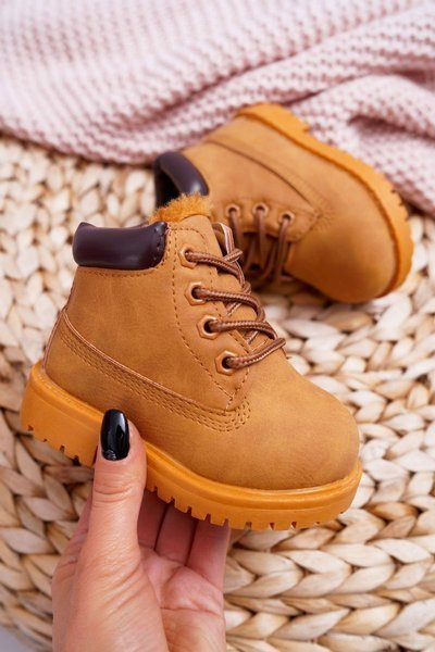 Bottes Trappeuses Chauffantes Enfant Camel Dexter