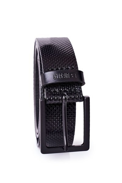 Herren Ledergürtel Big Star HH674112 Schwarz