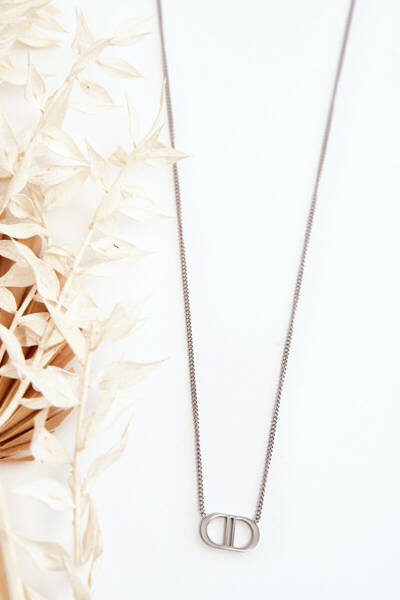 Edelstahlkette für Damen Silber