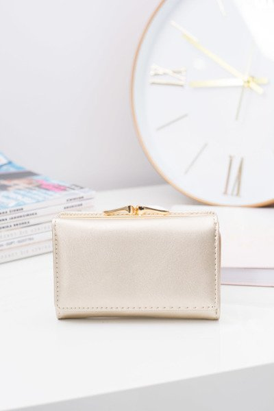 Kleine Goldene Brieftasche für Frauen