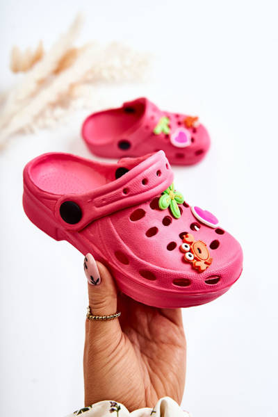 Children's Foam Slippers Crocs Pink Sailor