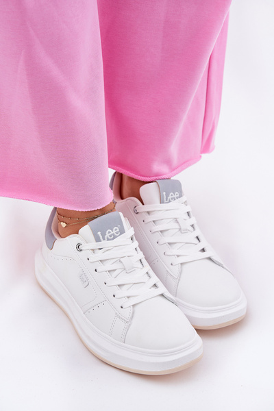 Adidași Femeie Pe Platformă LEE NAOMI WOMEN LOW 50251012.06K Albi