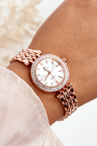 Montre Femme avec Zircone sur Bracelet Giorgio&Dario GDM3411 Or Rose