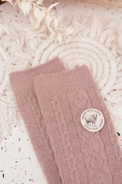 Women's Wool Socks Beige