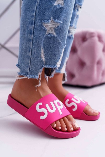 Femei Fuchsia Flip Flops Super Losaria