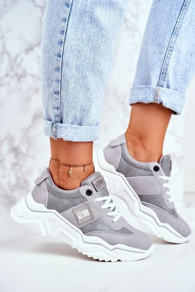 Women's Sport Shoes Big Star GG274211 Grey