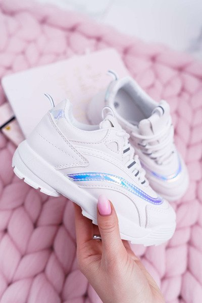 Children's Youth Sports Shoes White Miracle