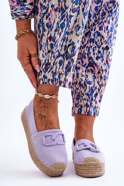 Női klasszikus platform Espadrilles Violet Maurine