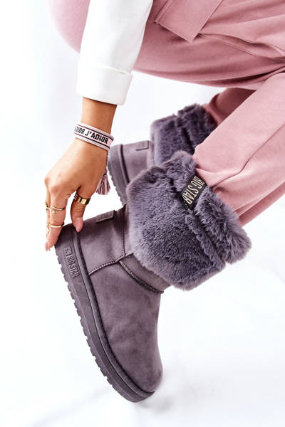 Bottes de neige pour femmes Big Star II274128 gris