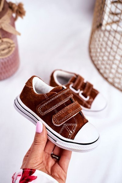 Baskets Enfant Marron Stavia