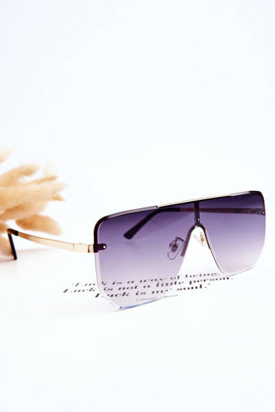 Ochelari de soare la modă 400uv Prius V310 Gradient Gold-Violet