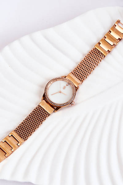 Damenuhr GG Luxe Roségold mit Zirkonia