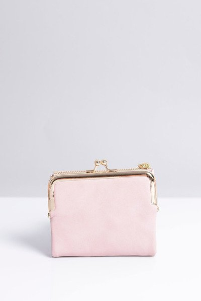 Petit Porte-Monnaie Femme Rose Poudré