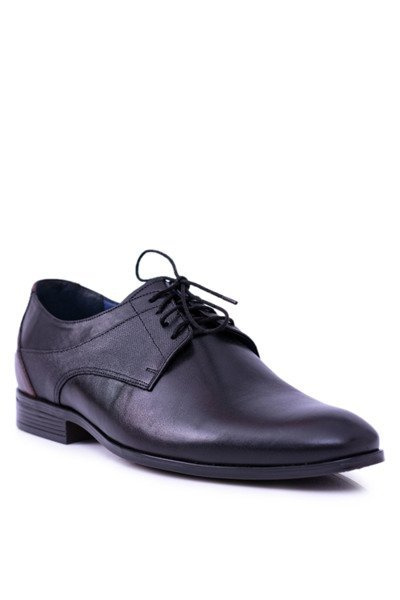 Nikopol Demi-bottes traditionnelles en cuir noir pour homme