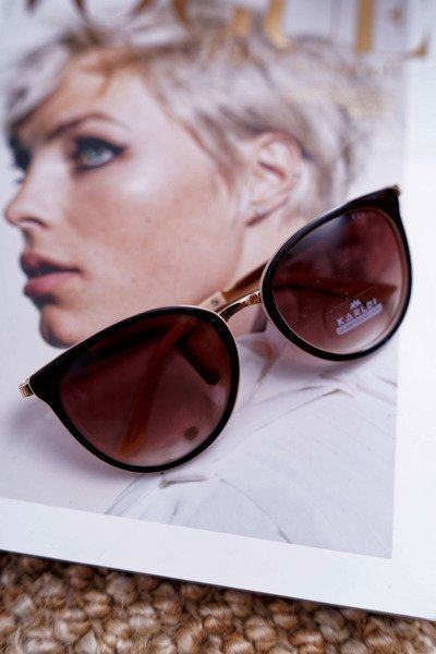 Prius KRE-08 Braun/Beige Sonnenbrille