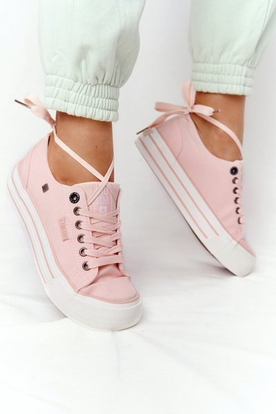 Női tornacipő platformon BIG STAR HH274058 Pink