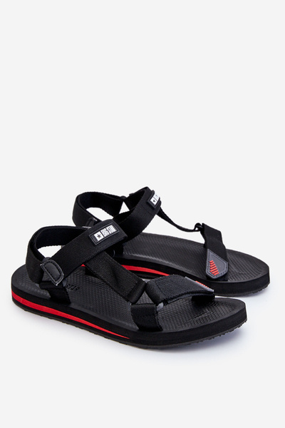 Sandales Velcro Homme Big Star DD174717 Noir