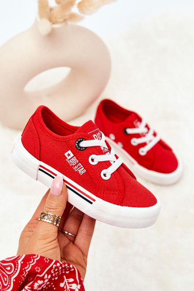 Slip-on trainers Big Star JJ374167 Red