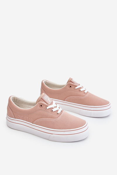 Platforme pentru femei Sneakers Big Star LL274229 Pink