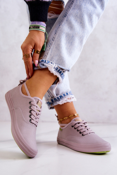 Adidaje pentru femei ușoare Big Star JJ274264 Grey