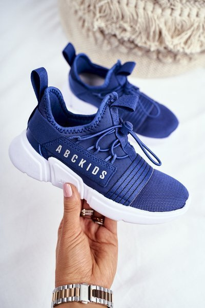 Pantofi sport pentru copii Abckids albastru bleumarin B012310074