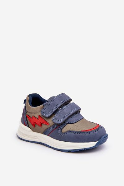 Chaussures de Sport Enfant avec Velcro Bleu Hemmani