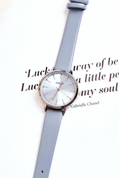 Women's Analog Watch Ernest Blue fără nichel