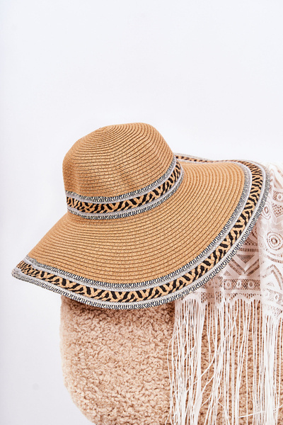 Women's Summer Hat Brown Sabrina