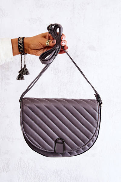 Sac à Lettre Matelassé avec Aimant Gris Meridith