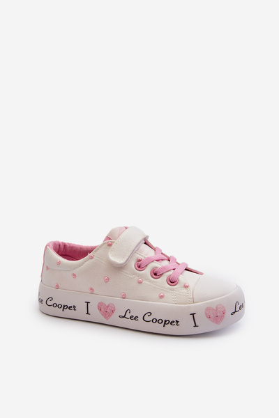 Lee Cooper LCW-24-02-2159 fehér tornacipő lányoknak