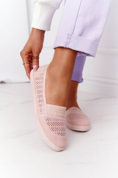 Áttört bebújós tornacipő Navy Pink Chillout
