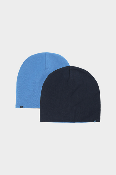 Wendbare Kinder Beanie Mütze 4F 4FJWAW24ACAPU449-31S dunkelblau