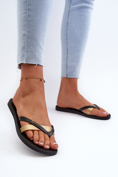 Comfortable Big Star Flip Flops LL274800 Black