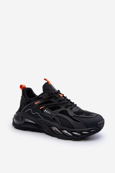 Baskets de sport pour hommes HI-POLY SYSTEM Big Star NN174382 Noir