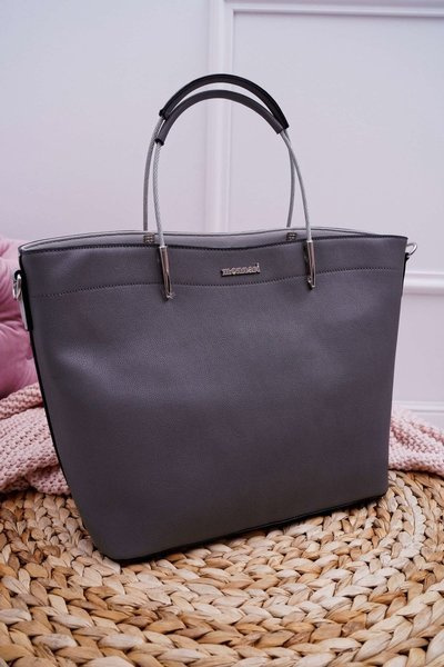 Damenhandtasche Classic Monnari Grau BAGA730-019