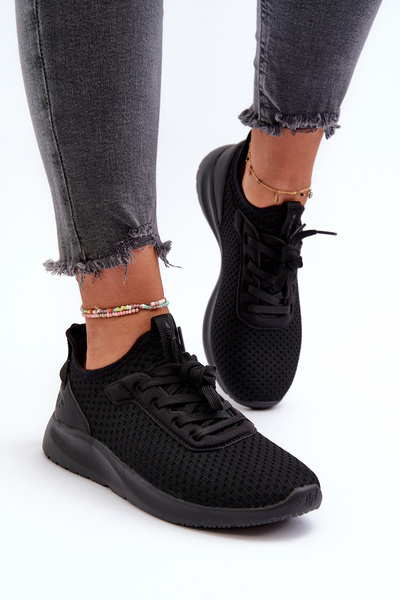 Baskets de sport pour femmes 4F 4FRSS24FLOWF055 noir
