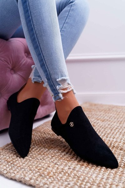 Bottes découpées Lu Boo Chelsea noires