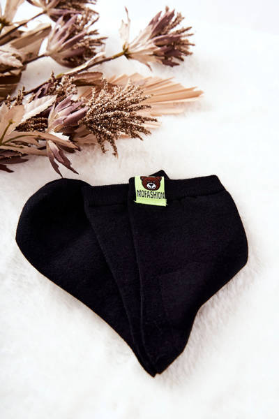 Kinder-Teddybär-Socken Schwarz