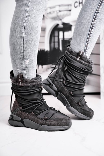 Damen Schneestiefel Big Star Grau GG274629