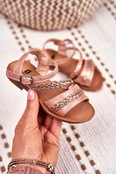 Children's Sandals Champagne Kremo