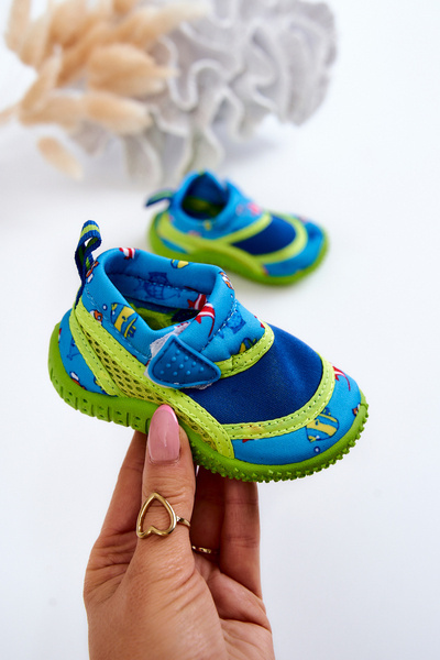 Chaussures de sport pour enfants pour l'eau ProWater 21-37-020B bleu